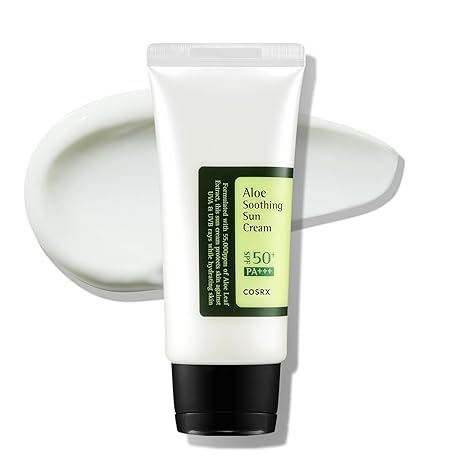 6. COSRX Aloe Soothing Sun Cream SPF 50+