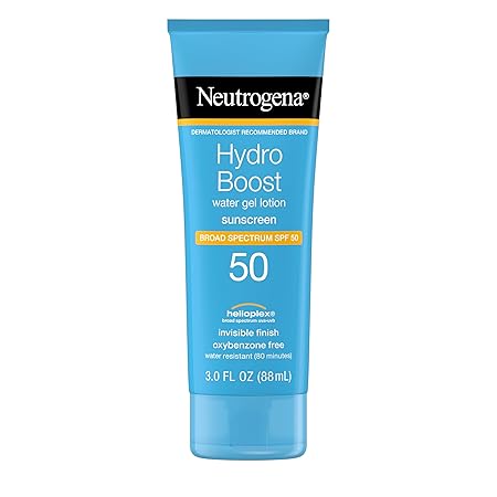 2. Neutrogena Hydro Boost Water Gel Lotion Sunscreen SPF 50